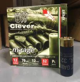 Clever Mirage 12/70 T2 Expert Game 32g 2,7mm