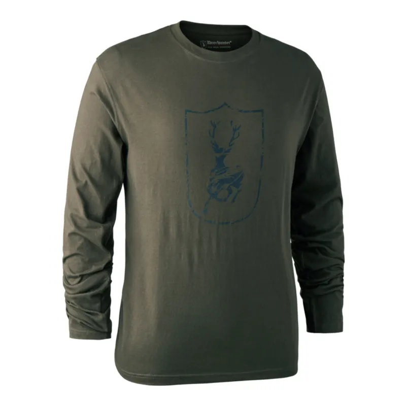 Deerhunter Logo T-shirt 8849-378 hosszúujjú póló