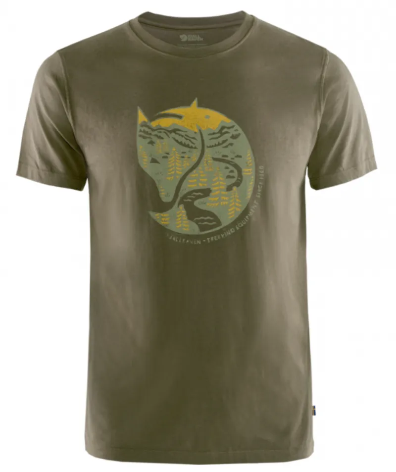 Fjäll Räven Arctic Fox T-shirt Dark Olive/633