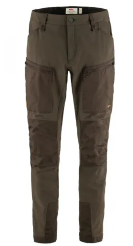 Nohavice Fjäll Räven Keb Agile Trousers Dark Olive