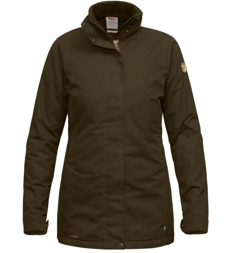 Dámska bunda Fjäll Räven Sörmland Padded Jacket Women Dark Olive