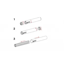 Tlmič hluku výstrelu Grand Power GP22 kal. 22 LR závit 1/2x20