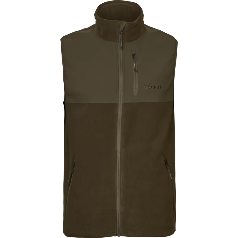 Härkila Fjell Fleece Waistcoat Hunting Green/Willow Green mellény