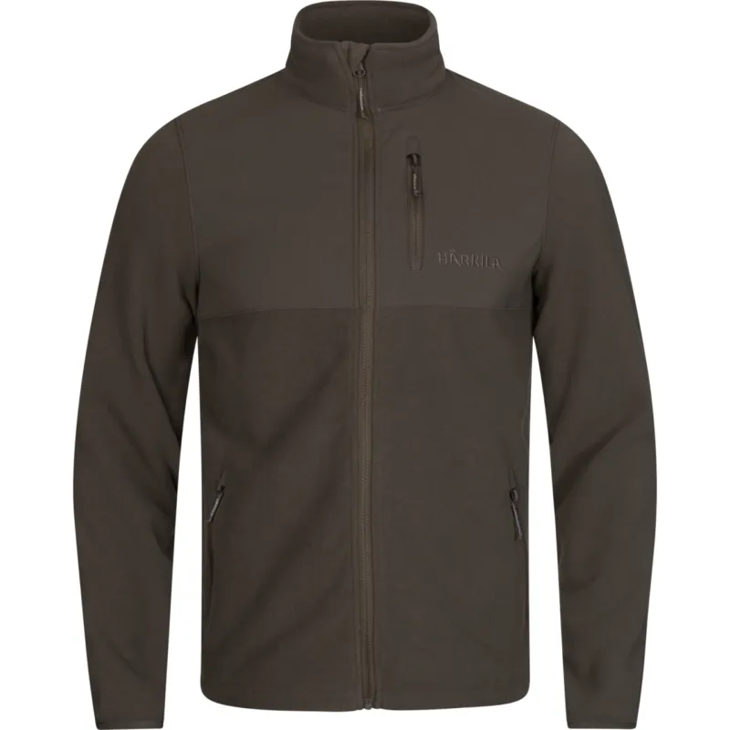 Flísová bunda Härkila Fleece Jacket Shadow Brown