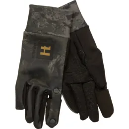 Härkila Noctyx Camo Fleece Glove Axis MSP Black kesztyű