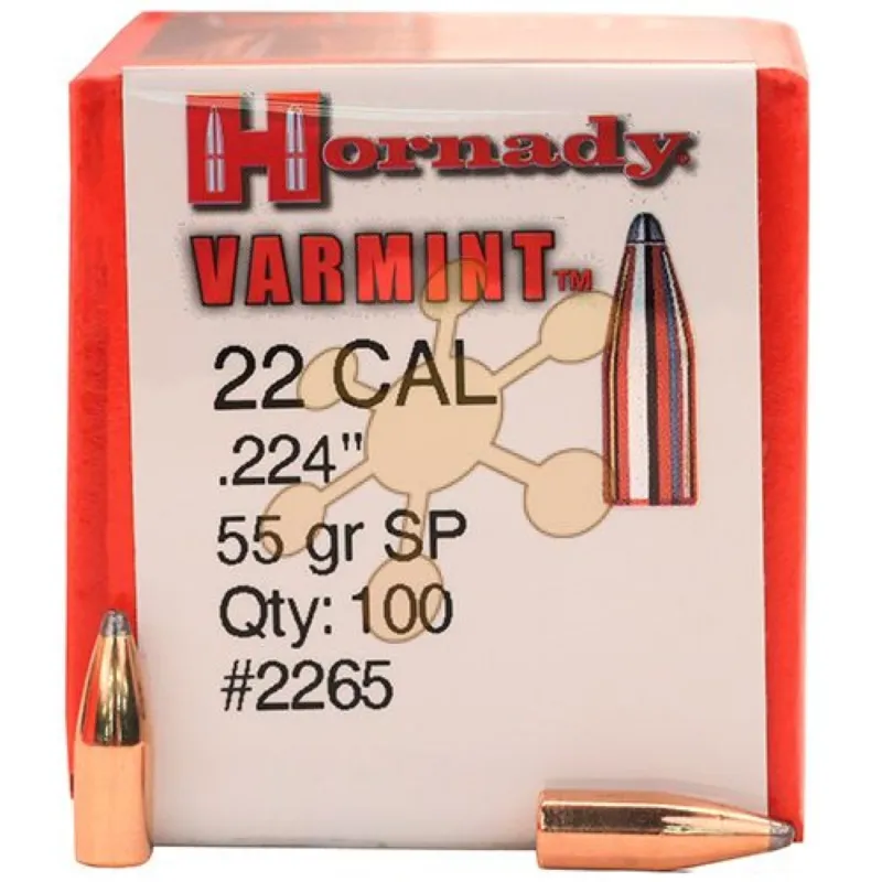 Hornady .224 (.22) SP 55gr/3,6g (100 db)