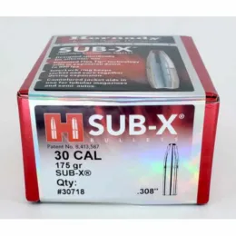 Strela Hornady 30 cal. (.308) SUB-X 175gr (100 ks)