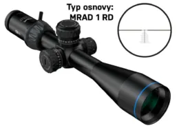 Puškohľad Meopta Optika6 4,5-27x50 RD FFP (osnova MRAD RD)