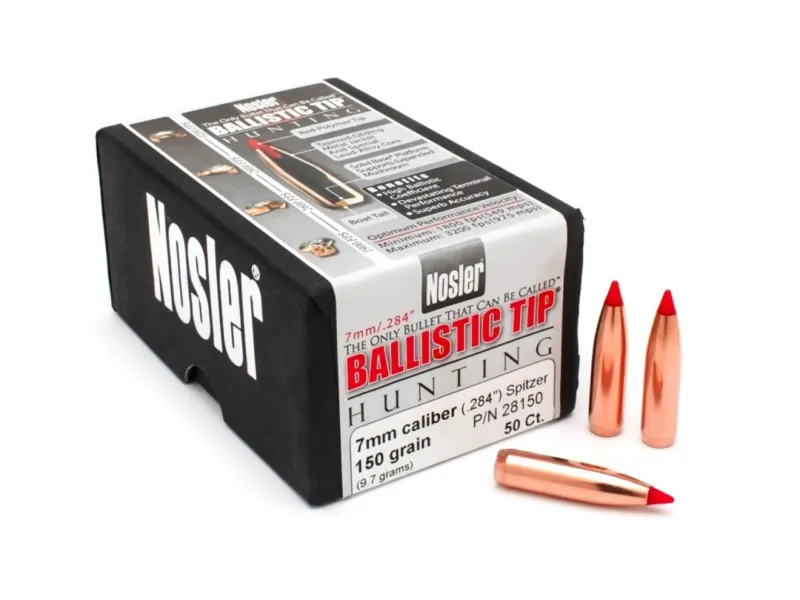 Strela Nosler BT Hunting 7mm (.284) Spitzer 150gr