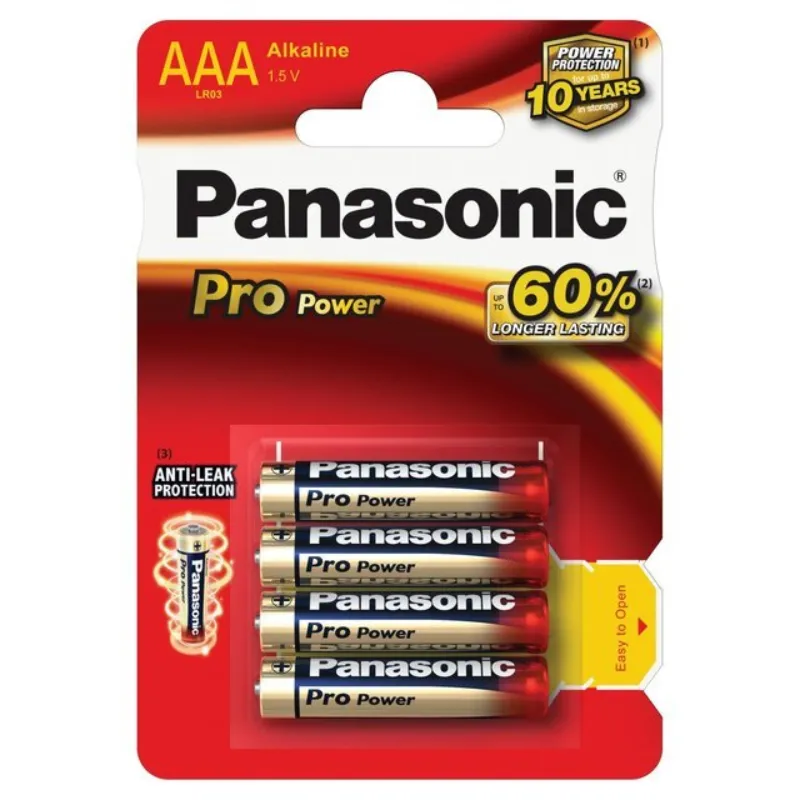 Panasonic Pro Power AAA alkalikus elem
