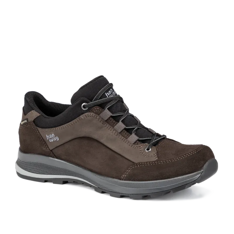 HanWag Banks Low GTX Mocca/Black félcipő