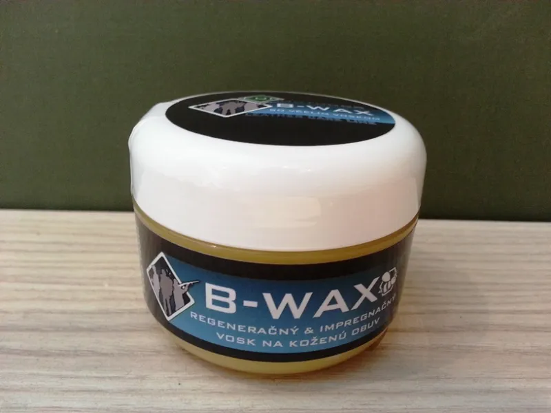 Regeneračný a impregnačný vosk na koženú obuv B-Wax, krém, 125ml