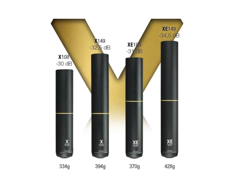 Tlmič hluku výstrelu Stalon X149, M15x1, max. kal. .338