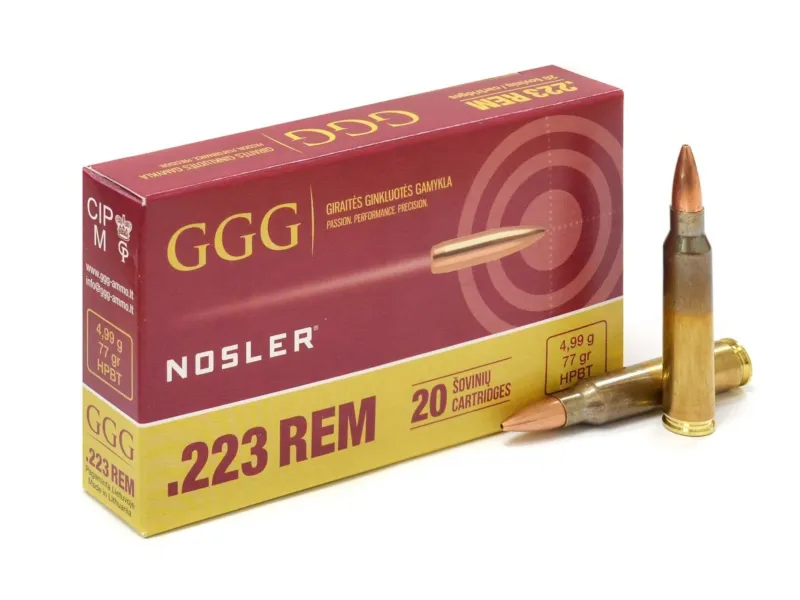 223Rem. GGG HPBT Nosler (GPR14No) 77gr/4,99g